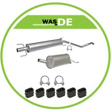 Komplette Auspuffanlage für Opel Astra H Caravan (L35) 1.6 inkl. Montagesatz