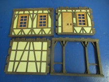 4 x Fachwerk Mauerteil