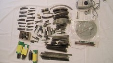 Spur N Gleismaterial ca. 236 Teile + 2 Eingleiser + 1 Drehscheibe + 1 Trafo