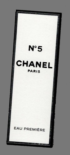 Werbekarte chanel eau - -,