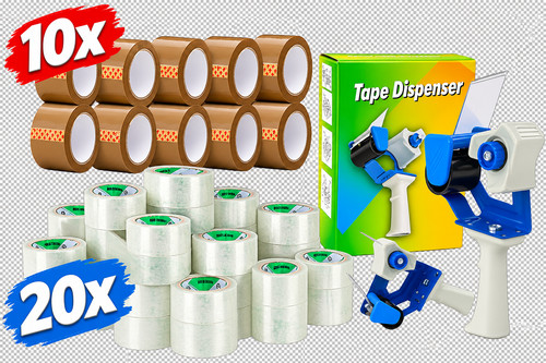 Abroller für klebeband set - abroller, +