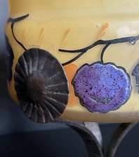 Jugendstil Tafelaufsatz Glas