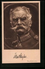Künstler general von - künstler-ak,