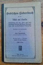 Badisches Liederbuch für die