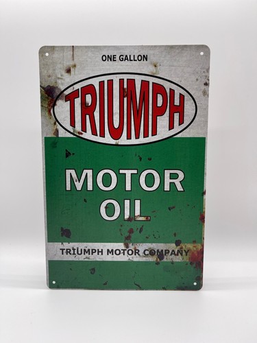 Blechschild triumph 20x30cm - blechschild,