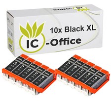 10x XL PGI-550 schwarz Chip