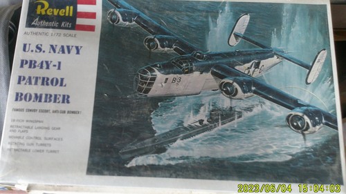 Revell 205 navy pb4y - h-205, pb4y-1