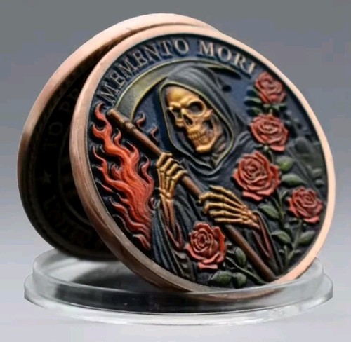 Medaille memento mori - medaille,