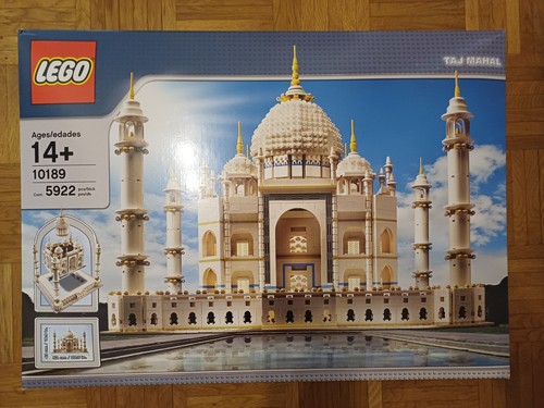 Lego sculptures 10189 taj - lego,