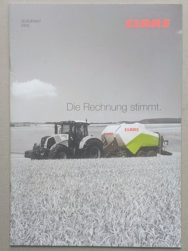 Claas quadrant 3400 rc - claas, rf