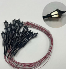 20x LED Modellbahn Laternen
