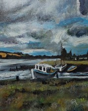 Devoran Quay, Original Acryl
