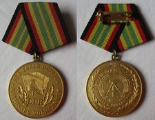 GDR medal for loyal services