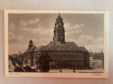 Dresden - Rathaus • Kupfertiefdruckkarte Kretzschmar & Schatz • 1919