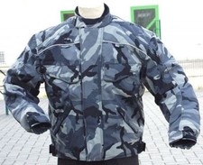 Camouflage Motorradjacke kurz