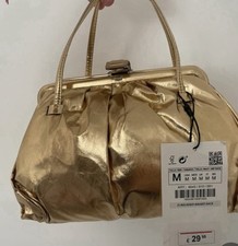 Zara Tasche Gold Crossbody