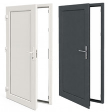 Kunststoff Nebeneingangstür