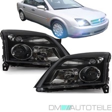 Opel Vectra C Signum 02-05 Scheinwerfer Set Satz Links Rechts Schwarz + GARANTIE
