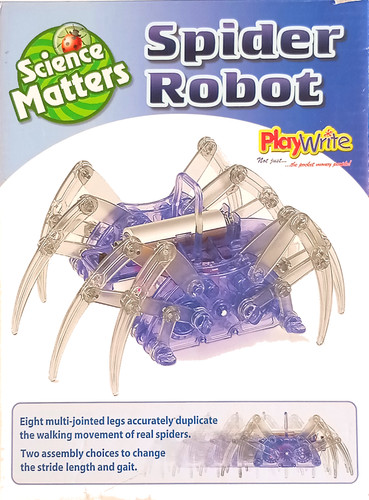 Spider robot science - -,