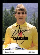 Bodo Illgner Autogrammkarte 1 FC Köln 1987-88 2.Karte Original Signiert