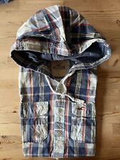 Hollister California 1922 Pacific Merchants Kapuzenhemd Shirt Hemd Large L
