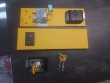 Geco Post Schließfach Schloss mit Schlüssel Sicherheitsschloss 