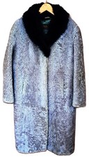 Damen  Lammfell Pelzmantel, gebraucht, Gr. 54