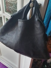 Think! Damentasche Leder schwarz Schwarz NP 250 schick