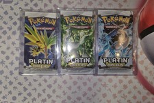 3x Pokémon Booster Platin