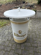 Bitburger Fass Tisch Mega Stabil mit Schirmständer