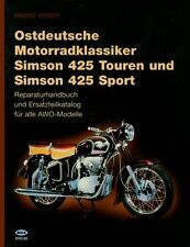REPARATURANLEITUNG SIMSON 425 Sport AWO Reparaturbuch Reparatur-Handbuch BUCH