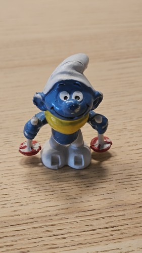 0091 skifahrer schlumpf peyo - 2.0091,