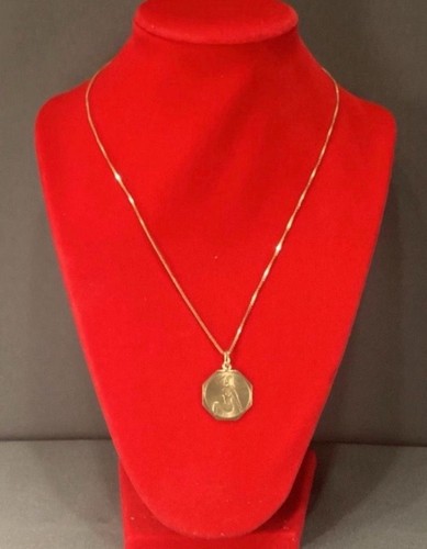 Goldkette 333 mit - , achteckigem