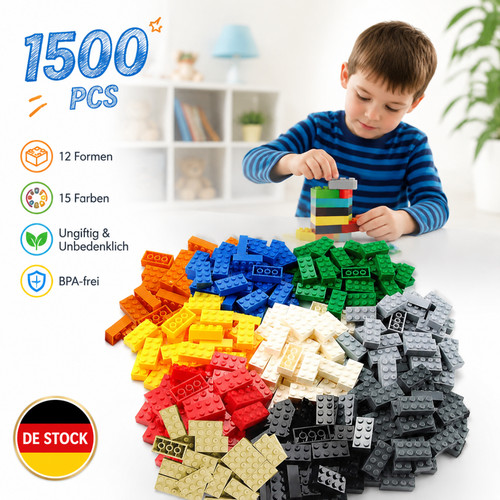 1500 stücke bausteine - 1500,