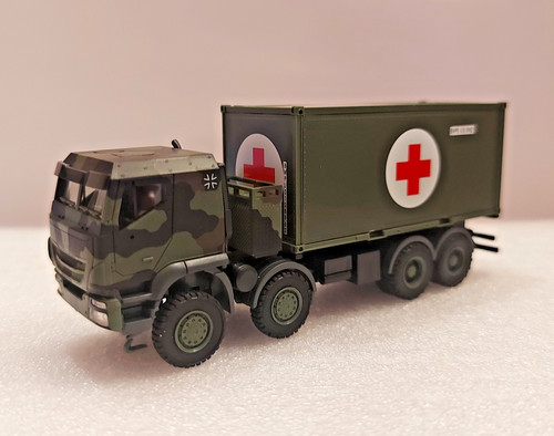 Herpa 747219 002 iveco - iveco, trakker