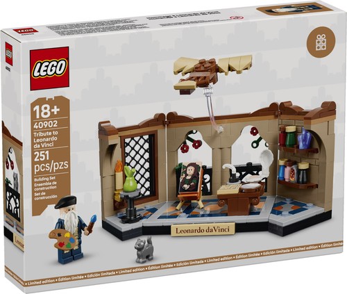 Lego set 40902 hommage - set:, an