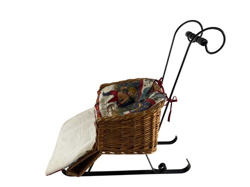 Puppenwagen schlitten 59 - puppenwagen, x