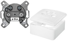 Antennendose 4 fach SAT-Dose