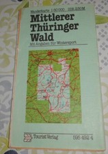 DDR   Wanderkarte  Mittlerer