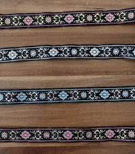 Ripsband Webband Edle Blumen