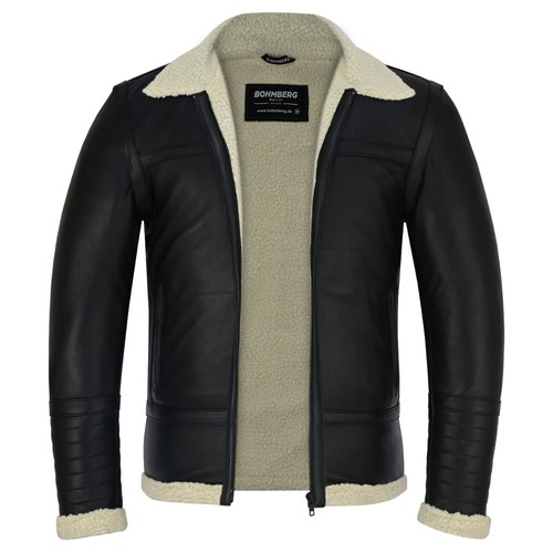 Herren lederjacke lammnappa - lederjacke,
