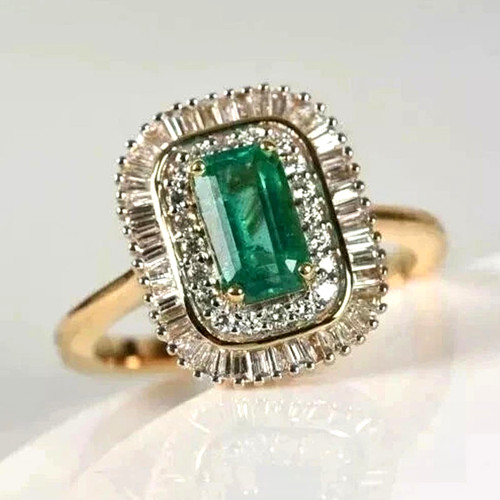 00kt smaragd diamant - 3,00kt,