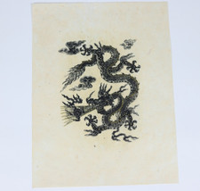 Buddhistischer Holzschnitt mit