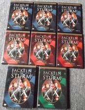 FACKELN IM STURM Staffel 1 - 3 Komplette Serie 8 x DVD´S !!! KULT