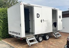 Toilettenwagen Mieten Klowagen Autark Abwassertank 200 Pers. NDS/HB *mietgebot*