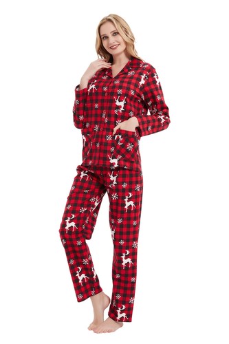 Schlafanzüge damen flanell - flanell, |