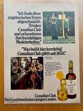 Canadian Club Whisky Geschmack