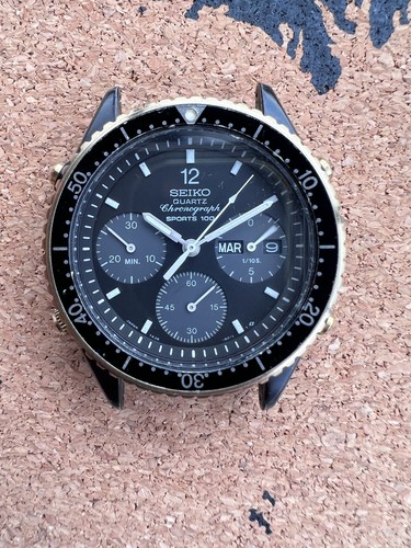 Seiko quartz chronograph - seiko,