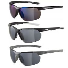 Alpina Halbrahmen Sonnenbrille Brille Herren Damen 100% UV-A, -B, -C-Schutz 