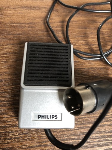 Vintage philips mikrofon - vintage,